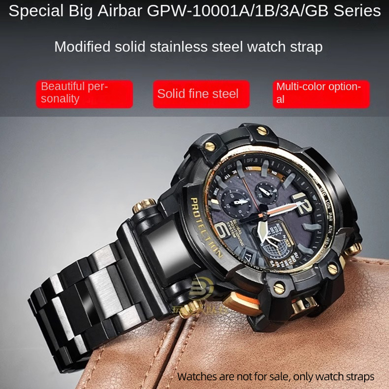 Citizen Watch Promaster - Gpw 1000 roestvrijstalen horlogeband voor Casio