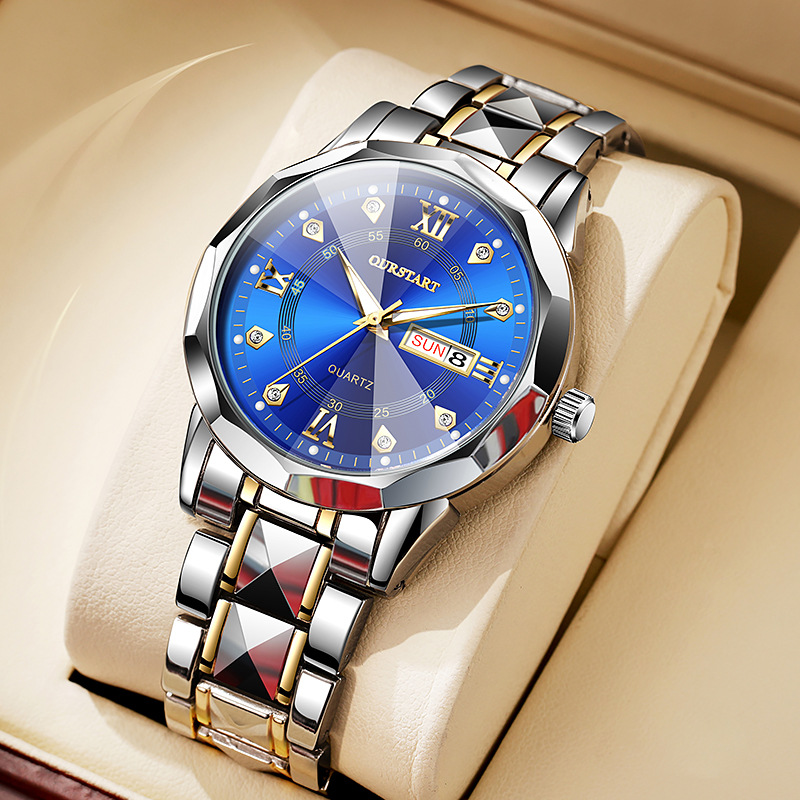 Cartier Watch Tank - TOP merk herenhorloge zakelijk eenvoudig nachtlampje