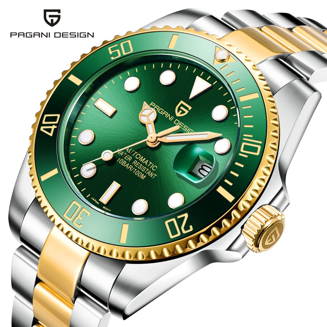 PAGANI Design PD1639 Heren aut - Rolex Watch Submariner recensie en prijs