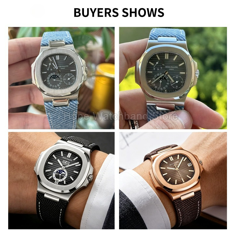 Hoge kwaliteit nylon canvas ho - Patek Philippe Watch Nautilus recensie en prijs
