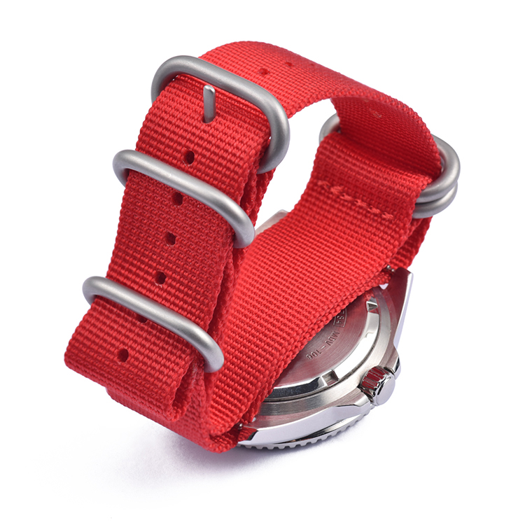 Geweven nylon band 20 mm 22 mm - Nato Strap Nylon recensie en prijs