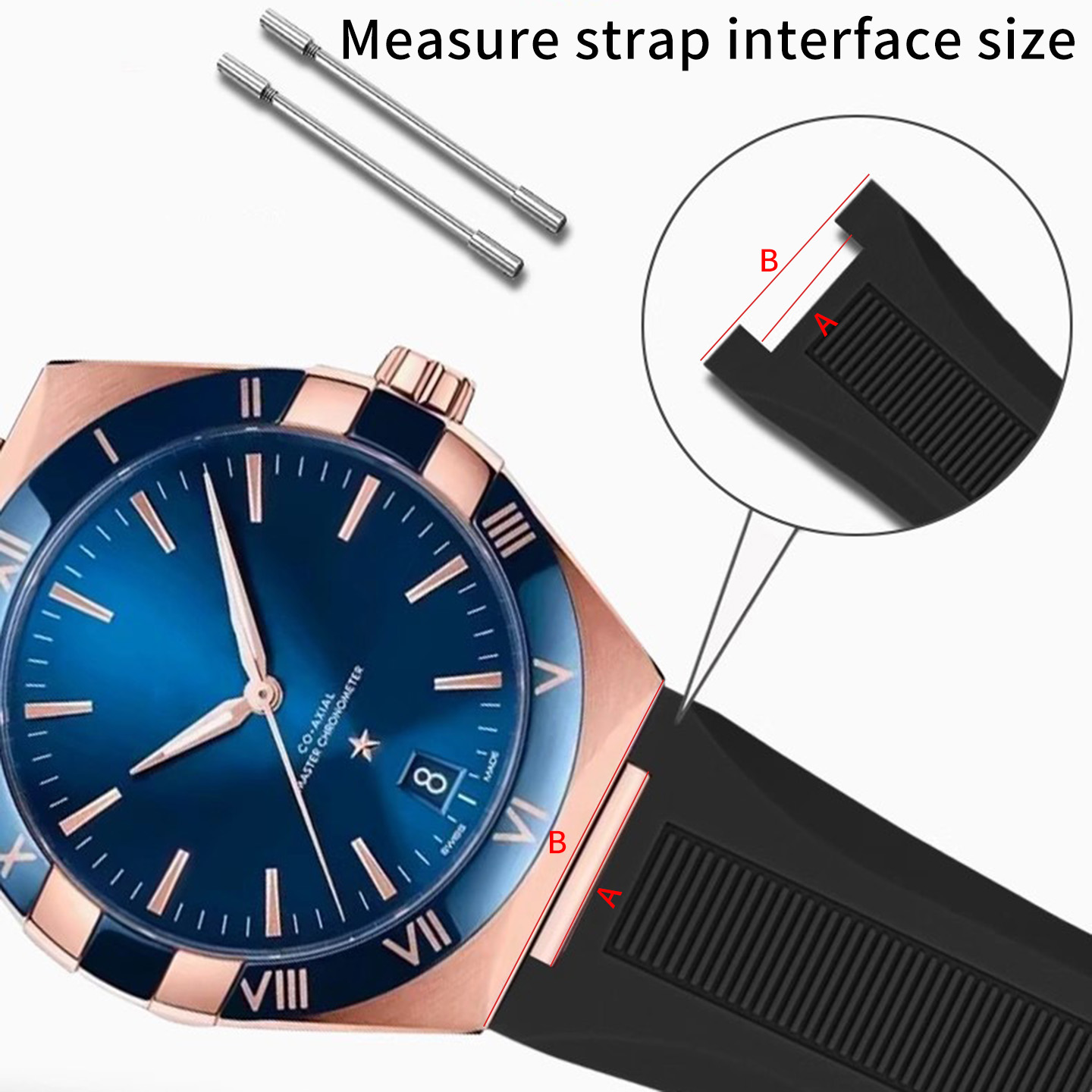 Gekerfde siliconen rubberen ho - Rubber Strap Diver recensie en prijs