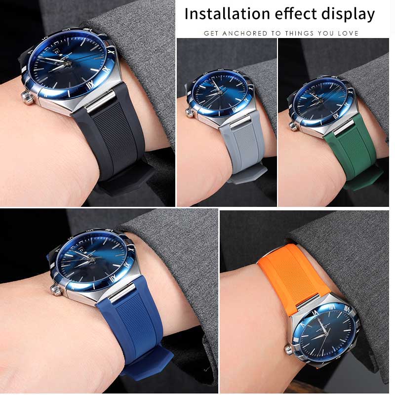 Gekerfde siliconen rubberen ho - Rubber Strap Diver recensie en prijs