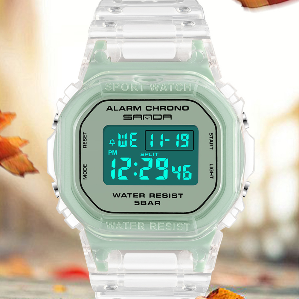 Sanda White Fashion Sport Horl - Rubber Strap Diver recensie en prijs