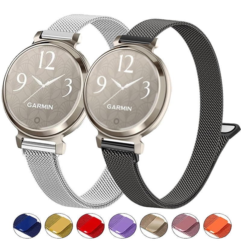 14mm Milanese band voor Garmin - Milanese Loop Magnetic recensie en prijs