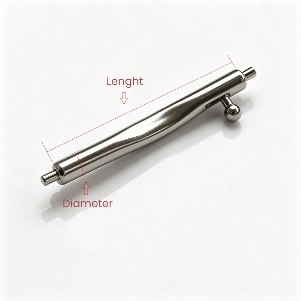 Dia 1,5 mm gebogen snelkoppeli - Curved Spring Bar recensie en prijs