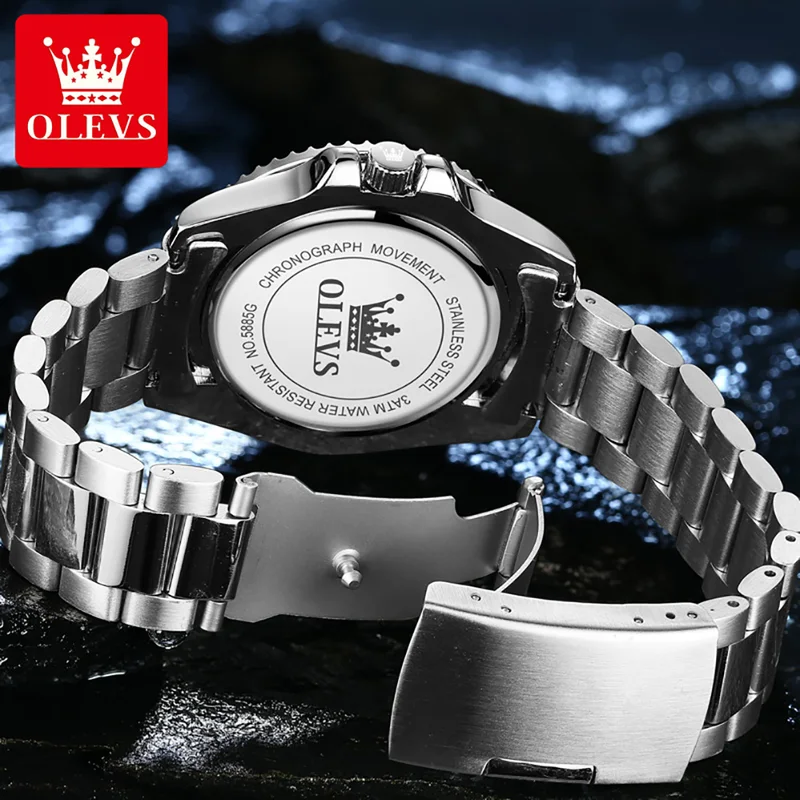 OLEVS Originele Quartz Horloge - Rolex Watch Submariner recensie en prijs