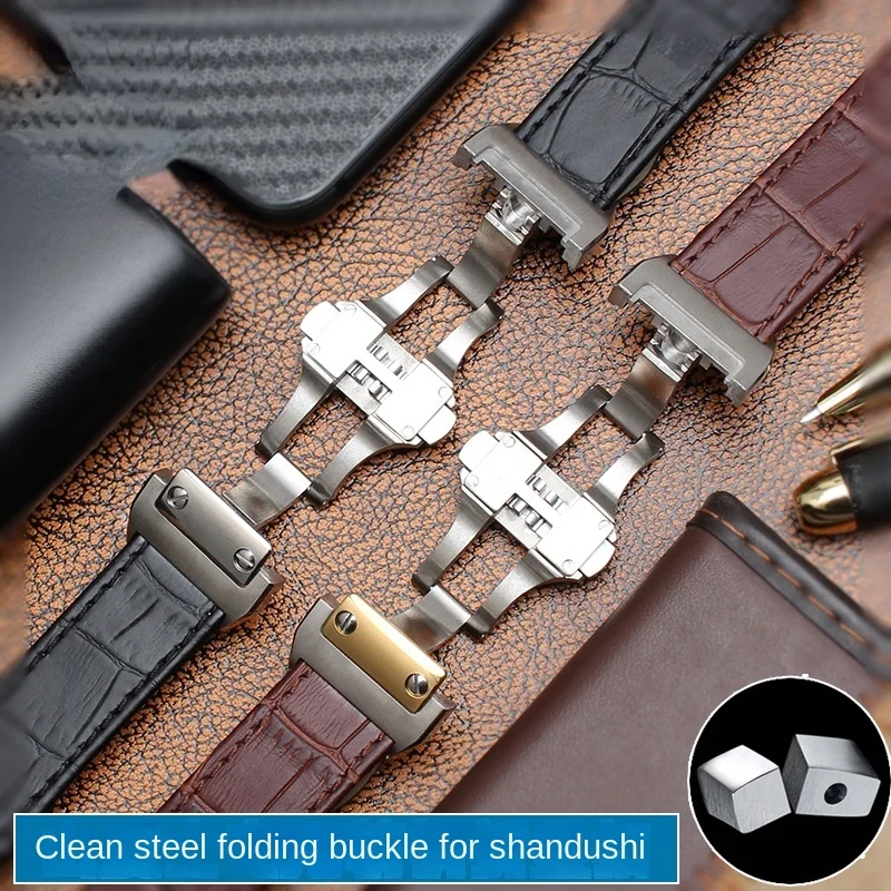Lederen Horlogeband voor Carti - Cartier Watch Tank recensie en prijs
