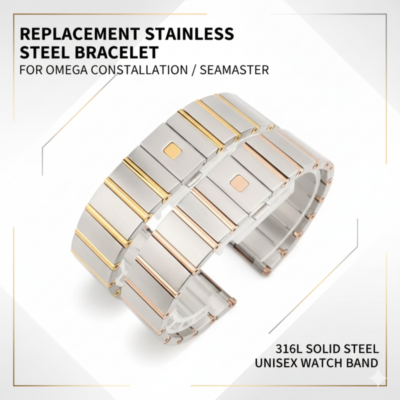 Vervanging 23 mm 25 mm stalen  - Omega Watch Constellation recensie en prijs