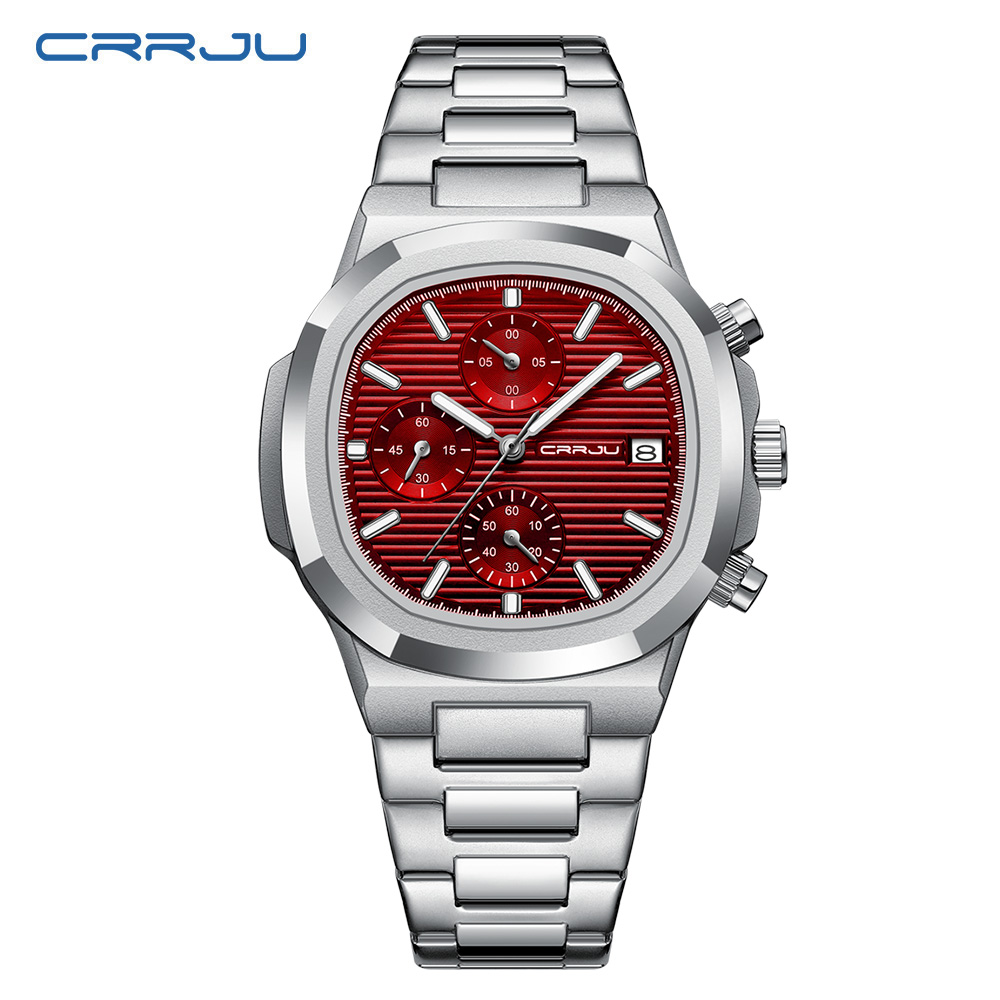 CRRJU Luxe Man Horloge Busines - Patek Philippe Watch Nautilus recensie en prijs