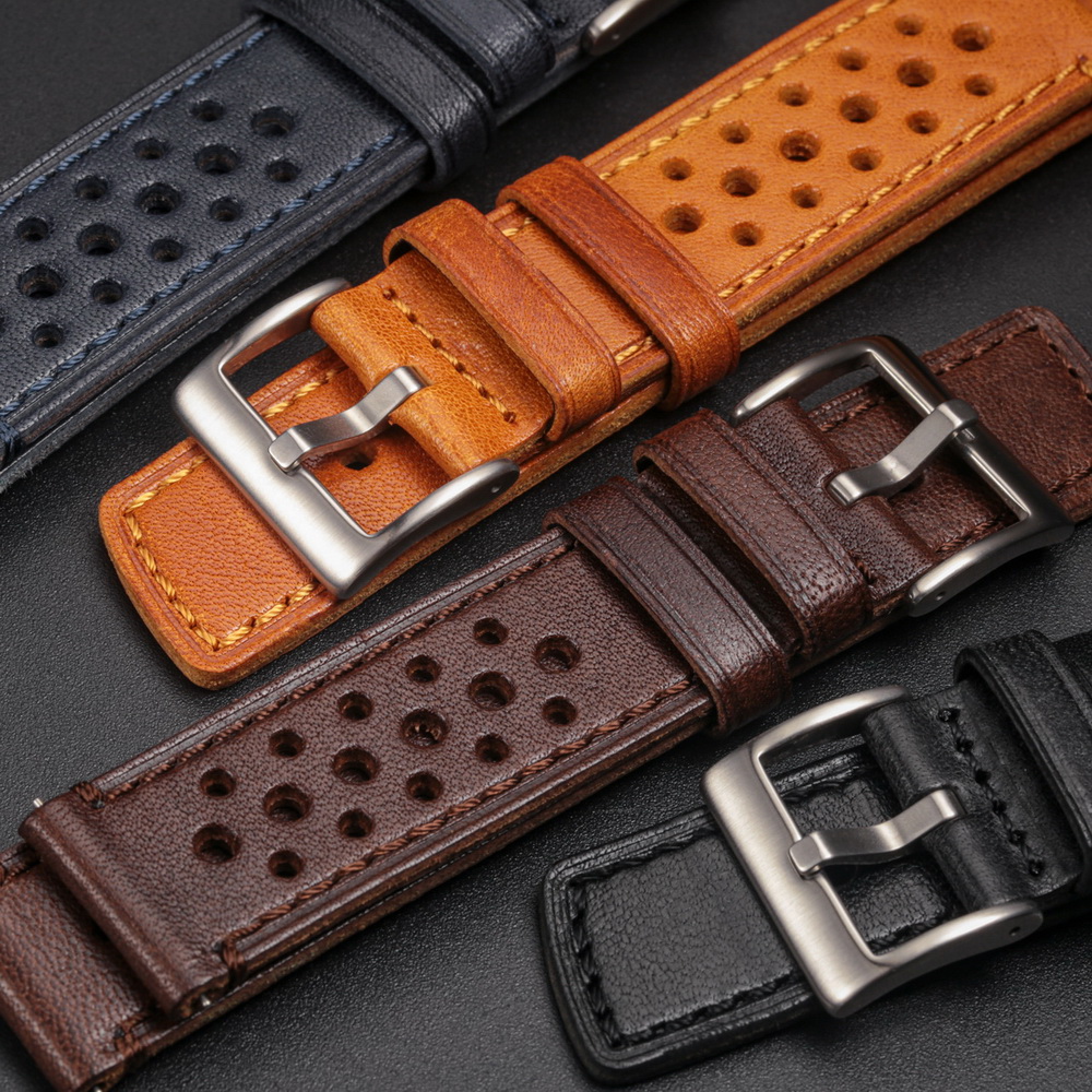 Hemsut koeienhuid horlogeband  - Canvas Strap Watch recensie en prijs