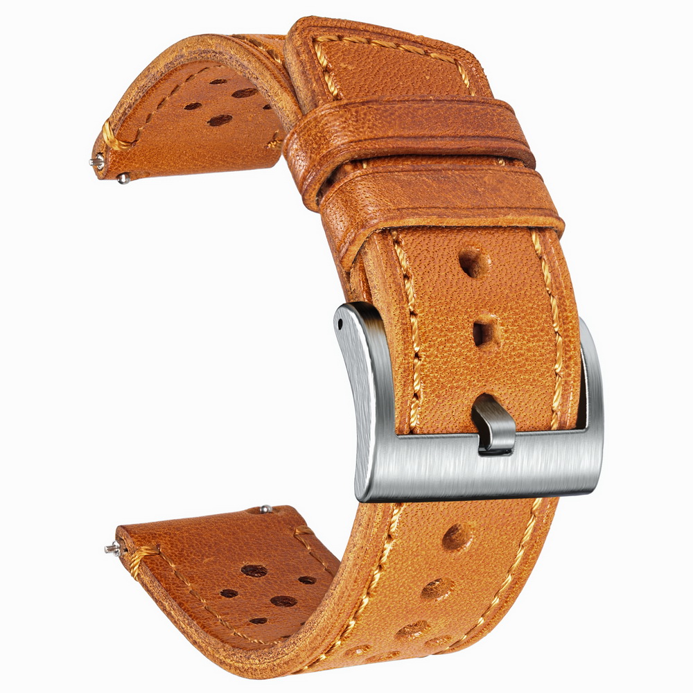 Hemsut koeienhuid horlogeband  - Canvas Strap Watch recensie en prijs